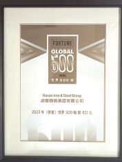 集团公司首次进入《财产》天下500强榜单。。。。。。。