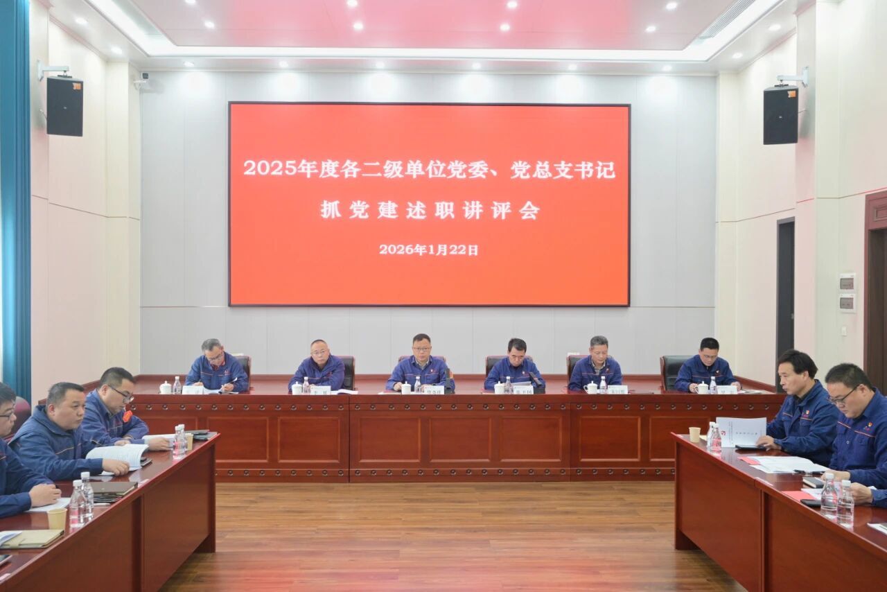 亮实效 查缺乏 谋提质丨阳春新钢铁开展下层党委、党总支书记年度述职